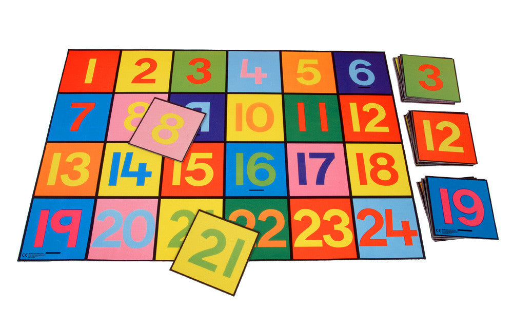 Numbers play hot sale mat